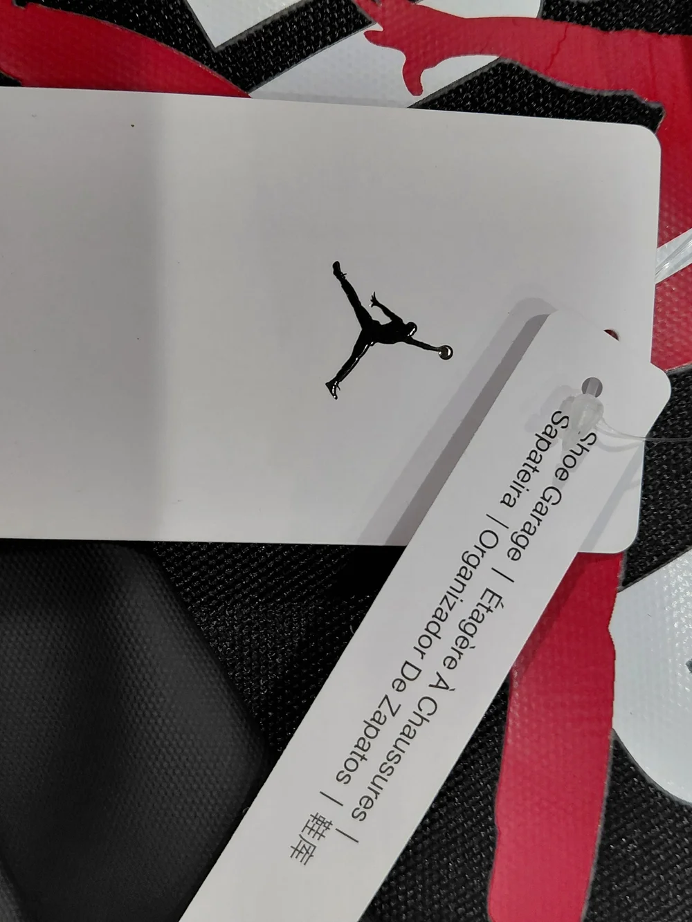 NWT Jordan Jumpman Men’s Black and Red Large Duffle Bag